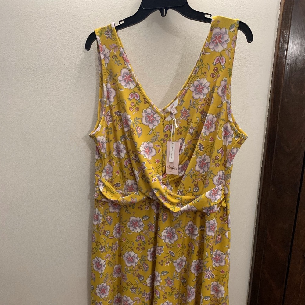 Candies Wrap front tank dress